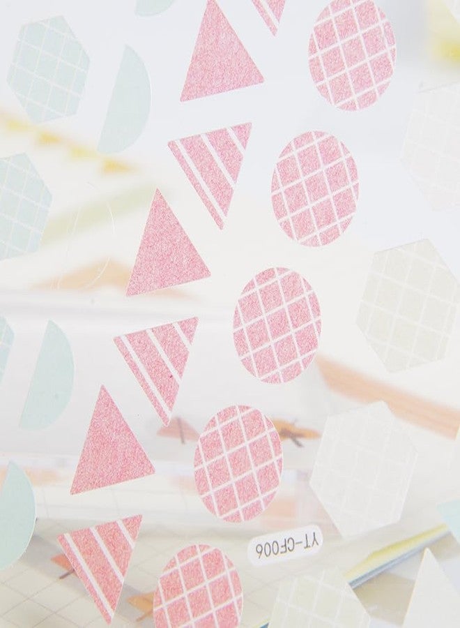 NVF مجموعة ملصقات أدبية مزخرفة للكتابة في المذكرات، وسجلات القصاصات، وتزيين المخططات، والأعمال اليدوية، ودفتر التخطيط - أوراق ملصقات بنقوش جمالية (عبوة متعددة التصاميم) - Image 3